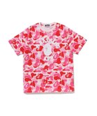 【ア ベイシング エイプ/A BATHING APE】のABC CAMO COLLEGE TEE 人気、トレンドファッション・服の通販 founy(ファニー) ファッション Fashion レディースファッション Fashion for Women インナー Innerwear コレクション Collection, Seasonal Line ショート Short, Short Length スリーブ Sleeve, Long Sleeve / Short Sleeve パターン Pattern, Design Print フロント Front, Front Design プリント Print, Printed Pattern ラバー Rubber, Rubber Sole 人気 Popular, Best Seller thumbnail PINK|ID: prp329100004872215 ipo3291000000036333533