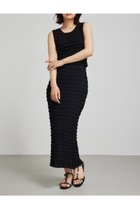 【リエンダ/rienda】の【WEB限定】ポップコーンニットジャストウエストスカート 人気、トレンドファッション・服の通販 founy(ファニー) ファッション Fashion レディースファッション Fashion for Women スカート Skirts おすすめ Recommended / Our Picks クール Cool, Chic ストレッチ Stretch, Stretchy Fabric セットアップ Set-Up, Coordinated Outfit タイトスカート Pencil Skirt, Tight Skirt リラックス Relax, Relaxed Fit 夏 Summer thumbnail BLK|ID: prp329100004872226 ipo3291000000036333711