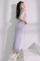 【リエンダ/rienda】の【WEB限定】ポップコーンニットジャストウエストスカート 人気、トレンドファッション・服の通販 founy(ファニー) ファッション Fashion レディースファッション Fashion for Women スカート Skirts おすすめ Recommended / Our Picks クール Cool, Chic ストレッチ Stretch, Stretchy Fabric セットアップ Set-Up, Coordinated Outfit タイトスカート Pencil Skirt, Tight Skirt リラックス Relax, Relaxed Fit 夏 Summer thumbnail BLU|ID: prp329100004872226 ipo3291000000036333715