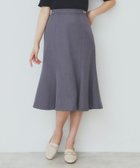 【インデックス/INDEX】の麻調マーメイドフレアスカート【洗濯機洗い可/吸水速乾/防シワ/イージーアイロン】 チャコールグレー|ID: prp329100004872232 ipo3291000000036333880