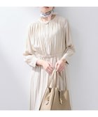 【インディヴィ/INDIVI】の【洗える/セレモニー】ギャザーフレアワンピース 人気、トレンドファッション・服の通販 founy(ファニー) ファッション Fashion レディースファッション Fashion for Women ワンピース Dresses おすすめ Recommended / Our Picks ギャザー Gathered, Ruffled サテン Satin, Glossy Fabric ジャケット Jacket, Outerwear スマート Smart, Elegant セレモニー Ceremony ドレープ Drape, Draping Fabric フォーマル Formal, Dressy ポケット Pocket, Pocket Detail エレガント 上品 Elegant 洗える Machine Washable thumbnail グレージュ|ID: prp329100004872239 ipo3291000000036333978