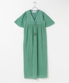 【サニーレーベル/Sonny Label / URBAN RESEARCH】のsara mallika ジャガードミラーエンブロイダリードレス 人気、トレンドファッション・服の通販 founy(ファニー) ファッション Fashion レディースファッション Fashion for Women ワンピース Dresses フォーマル・パーティードレス・結婚式用ドレス Elegant & Casual Dresses インド Indian Textile ギャザー Gathered, Ruffled タッセル Tassel, Fringe ネップ Nepp, Slub Yarn フィット Fit, Slim Fit プリント Print, Printed Pattern リボン Ribbon, Bow S/S・春夏 SS, Spring/Summer, Warm Season 夏 Summer 2026年 2026 thumbnail グリーン|ID: prp329100004872243 ipo3291000000036334067