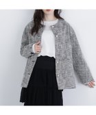 【ナチュラル ビューティー ベーシック/NATURAL BEAUTY BASIC】のN. オーバーツイードジャケット 人気、トレンドファッション・服の通販 founy(ファニー) ファッション Fashion レディースファッション Fashion for Women アウター Coat / Outerwear Collection レディースジャケット・軽アウター Jackets インナー Innerwear ジャケット Jacket, Outerwear ツイード Twill, Twill Weave デニム Denim, Jeans Material トレンド Trend, Trending Now ロング Long, Long-Length エレガント 上品 Elegant thumbnail ブラック系2|ID: prp329100004872425 ipo3291000000036339018