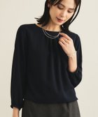 【インディヴィ/INDIVI】の【セレモニー/洗える/透けにくい】ダイヤ柄プリントブラウス 人気、トレンドファッション・服の通販 founy(ファニー) ファッション Fashion レディースファッション Fashion for Women トップス・カットソー Cut & Sew Tops シャツ・ブラウス・オフィスカジュアル Elegant Blouses & Button-Ups おすすめ Recommended / Our Picks インナー Innerwear シルク Silk, 100% Silk ジョーゼット Georgette, Semi-Sheer Fabric スマート Smart, Elegant スーツ Suit, Formalwear セレモニー Ceremony バイアス Bias, Diagonal Cut バランス Balance, Style Balance ブラウジング Blouson Silhouette, Cinched Waist プリント Print, Printed Pattern モチーフ Motif, Design Theme ワイド Wide, Wide Fit 洗える Machine Washable thumbnail ネイビー|ID: prp329100004872437 ipo3291000000036339223