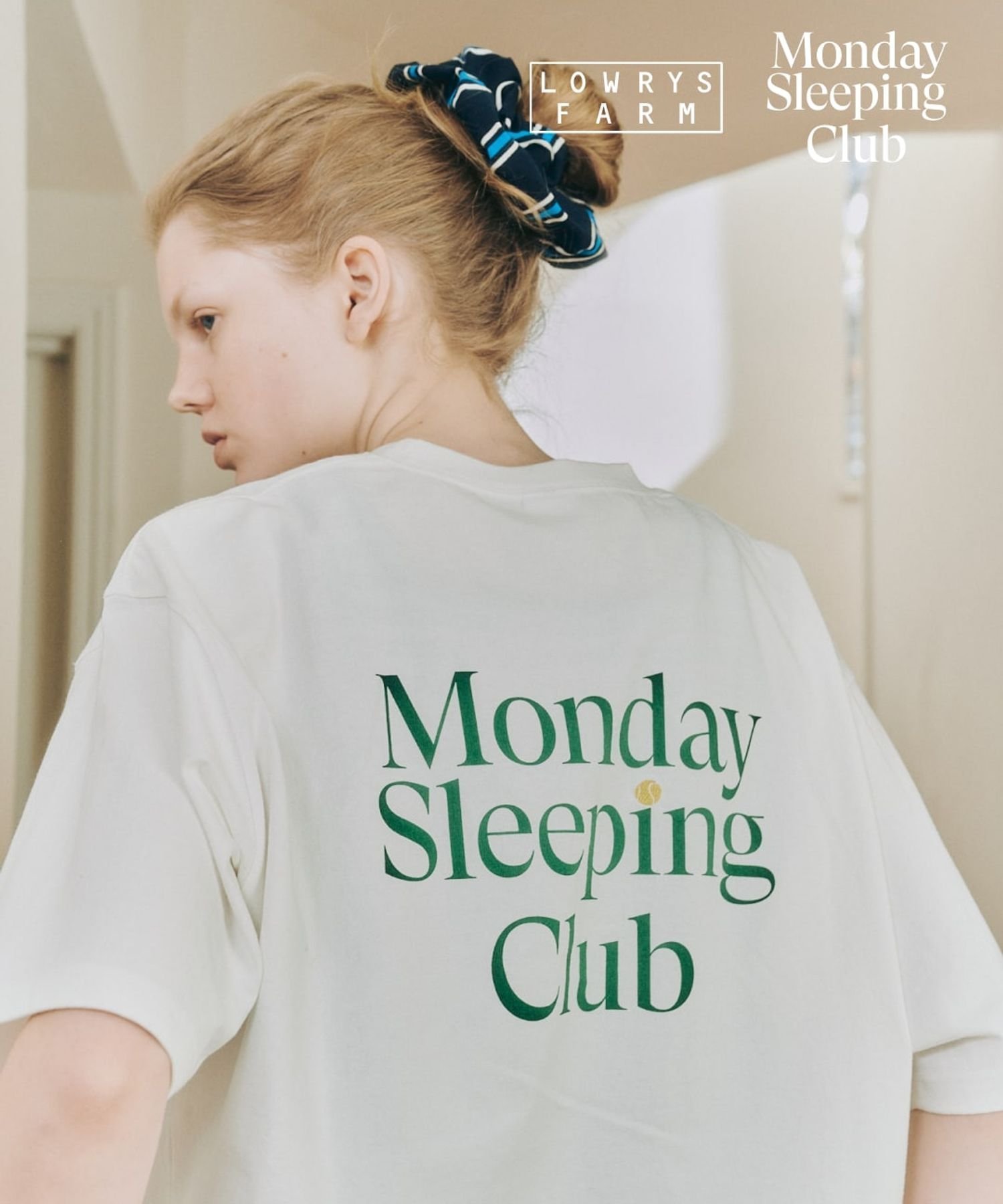 【ローリーズファーム/LOWRYS FARM】のMonday Sleeping Club_プリントSST 人気、トレンドファッション・服の通販 founy(ファニー) 　ファッション　Fashion　レディースファッション　Fashion for Women　コラボ　Collaboration, Collab　シンプル　Simple, Minimal　ドット　Polka Dot, Dot Pattern　プリント　Print, Printed Pattern　 other-1|ID: prp329100004872443 ipo3291000000036339292