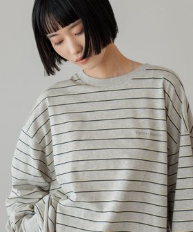 【ローリーズファーム/LOWRYS FARM】のマルチボーダーLS 人気、トレンドファッション・服の通販 founy(ファニー) ファッション Fashion レディースファッション Fashion for Women サテン Satin, Glossy Fabric バランス Balance, Style Balance ボーダー Border, Stripe 無地 Plain, Solid Color |ID:prp329100004872453