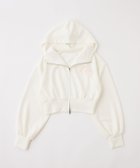 【ナイスクラップ/NICE CLAUP】のチュールロゴパーカー 人気、トレンドファッション・服の通販 founy(ファニー) ファッション Fashion レディースファッション Fashion for Women トップス・カットソー Cut & Sew Tops レディースパーカー・カジュアルフーディー Casual Hoodies & Sweatshirts 2026年 2026 おすすめ Recommended / Our Picks ガーリー Girly, Feminine Style ジップ Zip, Zipper スリーブ Sleeve, Long Sleeve / Short Sleeve デニム Denim, Jeans Material バランス Balance, Style Balance プリーツ Pleats, Pleated ミニスカート Mini Skirt, Short Skirt ワンポイント One Point, Statement Accent thumbnail オフホワイト|ID: prp329100004872467 ipo3291000000036339930