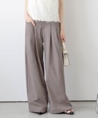 【ラジュール/Lajour】の【日本製】ライトツイルワイドパンツ 人気、トレンドファッション・服の通販 founy(ファニー) ファッション Fashion レディースファッション Fashion for Women パンツ Pants & Trousers シンプル Simple, Minimal フロント Front, Front Design ポケット Pocket, Pocket Detail マニッシュ Mannish, Boyish ワイド Wide, Wide Fit エレガント 上品 Elegant 日本製 Made In Japan thumbnail ブラウン|ID: prp329100004872469 ipo3291000000036339953