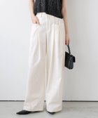 【ラジュール/Lajour】の【日本製】ライトツイルワイドパンツ 人気、トレンドファッション・服の通販 founy(ファニー) ファッション Fashion レディースファッション Fashion for Women パンツ Pants & Trousers シンプル Simple, Minimal フロント Front, Front Design ポケット Pocket, Pocket Detail マニッシュ Mannish, Boyish ワイド Wide, Wide Fit エレガント 上品 Elegant 日本製 Made In Japan thumbnail エクリュ|ID: prp329100004872469 ipo3291000000036339954