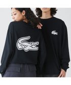 【ラコステ/LACOSTE】の【オンライン限定】LACOSTE オーバーサイズ バックプリント ロングスリーブTシャツ ブラック|ID: prp329100004875137 ipo3291000000036362879