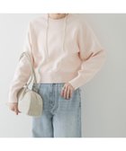 【アーバンリサーチ/URBAN RESEARCH】のダブルフェイスクルーネックニット ピンク|ID: prp329100004875197 ipo3291000000036363342