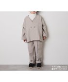 【リジェール/riziere / KIDS】のノーカラージャケットセットアップ(裏地ストライプ) 人気、トレンドファッション・服の通販 founy(ファニー) ファッション Fashion キッズファッション Fashion for Kids おすすめ Recommended / Our Picks インナー Innerwear カーディガン Cardigan, Knitwear ジャケット Jacket, Outerwear ストライプ Stripe, Striped Pattern スマート Smart, Elegant セットアップ Set-Up, Coordinated Outfit ポケット Pocket, Pocket Detail 人気 Popular, Best Seller 入学式 Entrance Ceremony 結婚式 Wedding thumbnail SAND|ID: prp329100004875218 ipo3291000000036363484