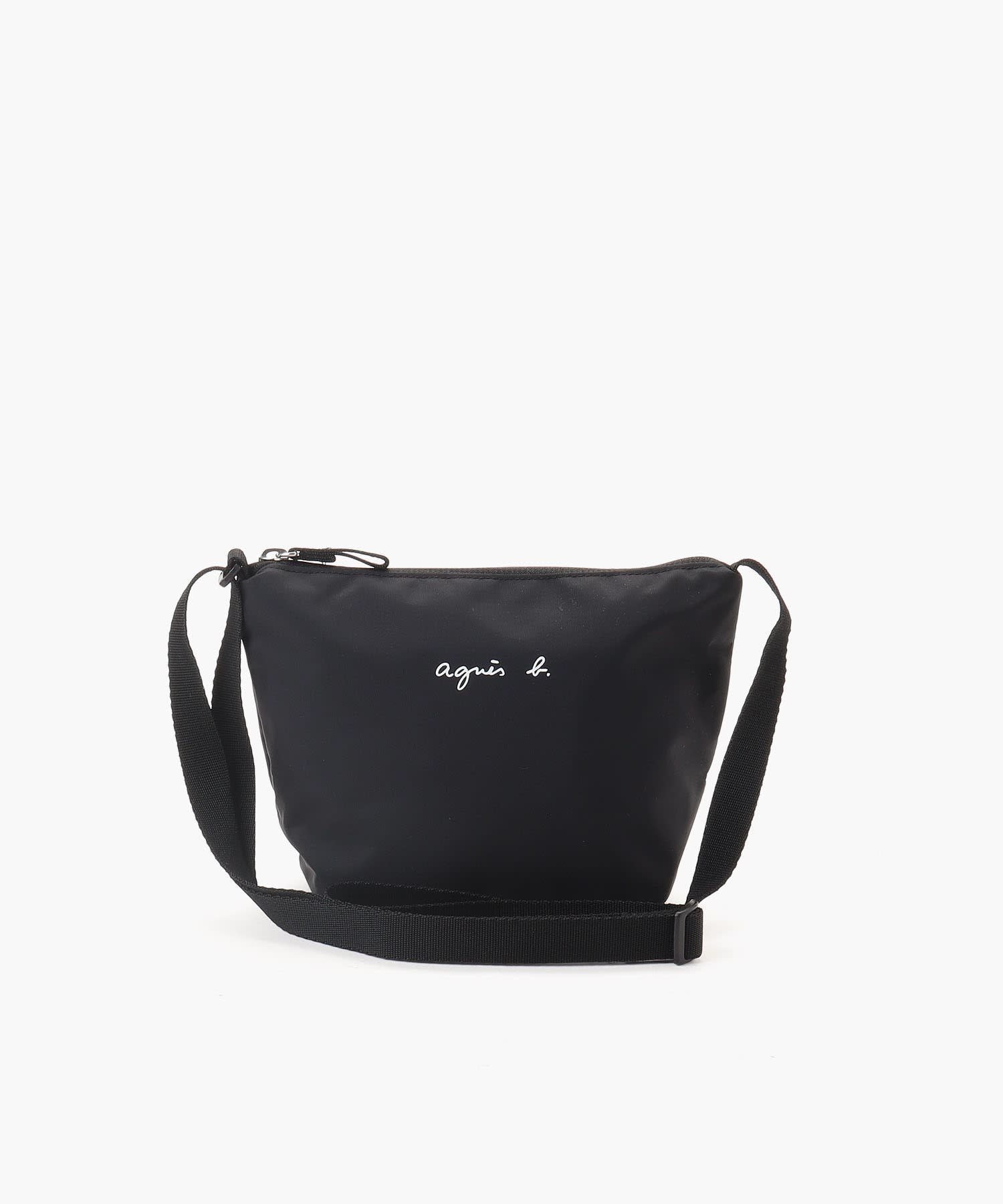 【アニエスベー ファム/agnes b. / KIDS】のキッズ ロゴ ポシェット インテリア・キッズ・メンズ・レディースファッション・服の通販 founy(ファニー) 　ファッション　Fashion　キッズファッション　Fashion for Kids　シンプル　Simple, Minimal　ボーダー　Border, Stripe　ポケット　Pocket, Pocket Detail　ポシェット　Pochette, Mini Bag　定番　Standard, Basic Item　ブラック|ID: prp329100004875221 ipo3291000000036363500