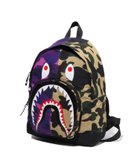 【ア ベイシング エイプ/A BATHING APE / KIDS】のSPLIT CAMO SHARK DAYPACK 人気、トレンドファッション・服の通販 founy(ファニー) ファッション Fashion キッズファッション Fashion for Kids デイパック Daypack, Casual Backpack フロント Front, Front Design プリント Print, Printed Pattern ポケット Pocket, Pocket Detail モチーフ Motif, Design Theme ラバー Rubber, Rubber Sole 夏 Summer S/S・春夏 SS, Spring/Summer, Warm Season thumbnail PP×GR|ID: prp329100004875223 ipo3291000000036363510
