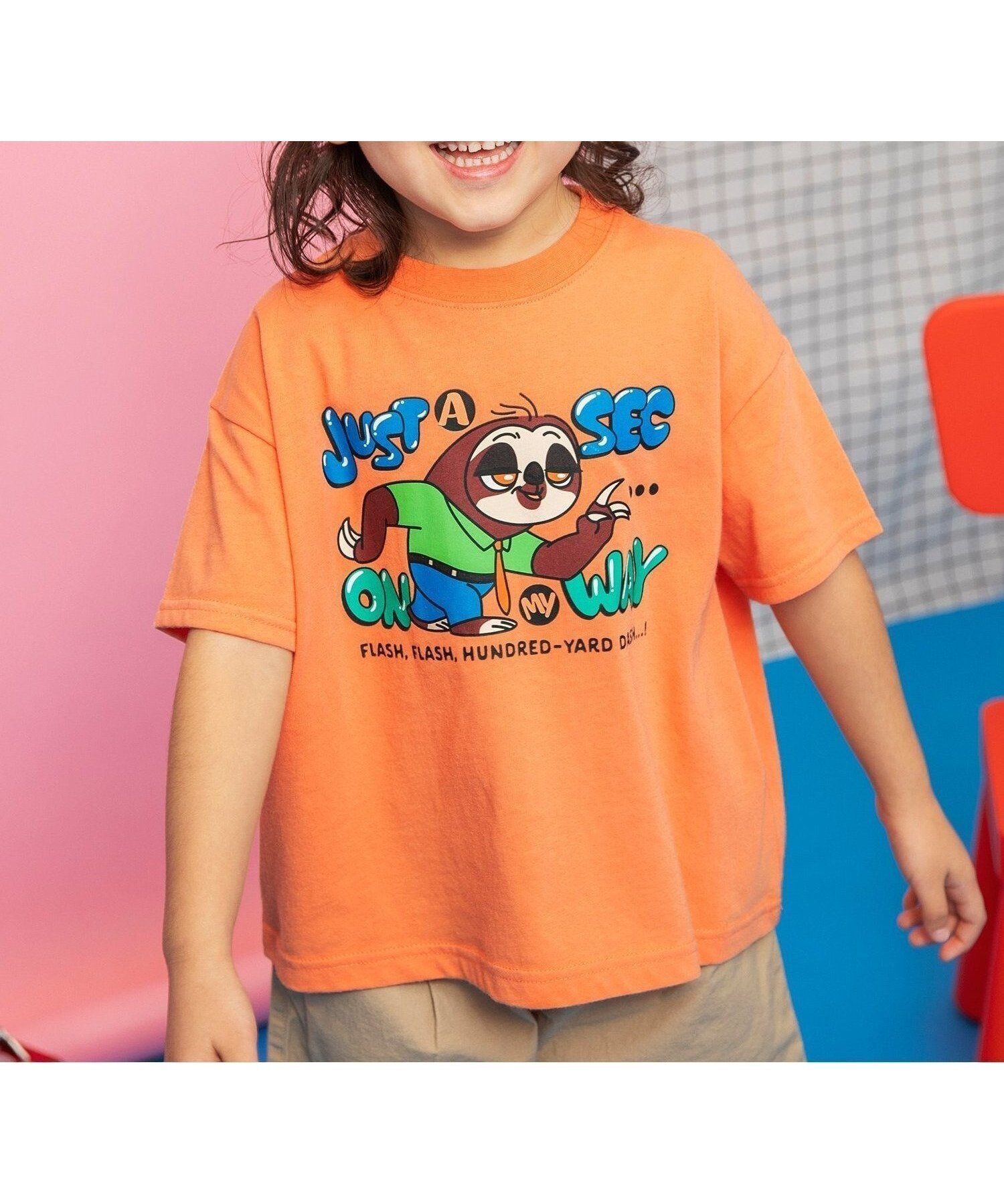 【エフオー オンラインストア/F.O.Online Store / KIDS】の【リンク】【ディズニー】ズートピア/バラエティTシャツ インテリア・キッズ・メンズ・レディースファッション・服の通販 founy(ファニー) 　ファッション　Fashion　キッズファッション　Fashion for Kids　おすすめ　Recommended / Our Picks　キャラクター　Character, Licensed Characters　プリント　Print, Printed Pattern　オレンジ|ID: prp329100004875225 ipo3291000000036363528