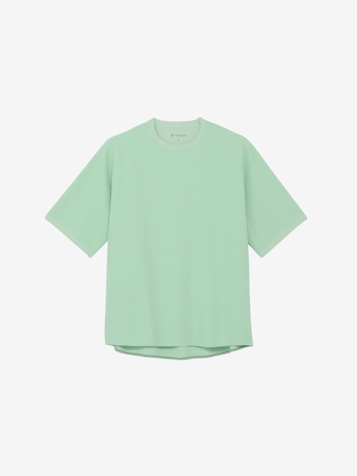 【ゴールドウィン/GOLDWIN】の【公式】ワッフルライトティーシャツ(ユニセックス) インテリア・キッズ・メンズ・レディースファッション・服の通販 founy(ファニー) 　ファッション　Fashion　レディースファッション　Fashion for Women　トップス・カットソー　Cut & Sew Tops　シャツ・ブラウス・オフィスカジュアル　Elegant Blouses & Button-Ups　アウトドア　Outdoor Clothing　シンプル　Simple, Minimal　抗菌　Antibacterial, Bacteria-Resistant　軽量　Lightweight, Ultra Light　オパールグリーン|ID: prp329100004875265 ipo3291000000036363844