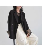 【リアン/Lian】のレイヤードデザインテーラードジャケット 人気、トレンドファッション・服の通販 founy(ファニー) ファッション Fashion レディースファッション Fashion for Women アウター Coat / Outerwear Collection レディースジャケット・軽アウター Jackets テーラードジャケット / 通勤・きれいめスタイル Tailored Jackets & Blazers thumbnail ブラック|ID: prp329100004875378 ipo3291000000036364606