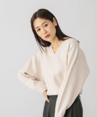 【グローバルワーク/GLOBAL WORK】のスウェットライクVネックプルオーバー/601625 人気、トレンドファッション・服の通販 founy(ファニー) ファッション Fashion レディースファッション Fashion for Women トップス・カットソー Cut & Sew Tops レディースパーカー・カジュアルフーディー Casual Hoodies & Sweatshirts カジュアルプルオーバー・ニットトップス Pullovers & Knit Tops / Casual Pullovers スウェット・クルーネックトップス Sweatshirts & Crewnecks / Relaxed Fit Sweat Tops Vネックトップス V-Neck Tops / V-Cut Neckline Shirts おすすめ Recommended / Our Picks コンパクト Compact, Small Size シンプル Simple, Minimal スウェット / スエット Sweatshirt, Sweatwear ビジネス 仕事 通勤 Business / Work / Commuting 春 Spring thumbnail パールグレージュ07|ID: prp329100004875424 ipo3291000000036364914