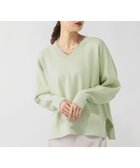 【グローバルワーク/GLOBAL WORK】のスウェットライクVネックプルオーバー/601625 人気、トレンドファッション・服の通販 founy(ファニー) ファッション Fashion レディースファッション Fashion for Women トップス・カットソー Cut & Sew Tops レディースパーカー・カジュアルフーディー Casual Hoodies & Sweatshirts カジュアルプルオーバー・ニットトップス Pullovers & Knit Tops / Casual Pullovers スウェット・クルーネックトップス Sweatshirts & Crewnecks / Relaxed Fit Sweat Tops Vネックトップス V-Neck Tops / V-Cut Neckline Shirts おすすめ Recommended / Our Picks コンパクト Compact, Small Size シンプル Simple, Minimal スウェット / スエット Sweatshirt, Sweatwear ビジネス 仕事 通勤 Business / Work / Commuting 春 Spring thumbnail 一部店舗限定/ペールグリーン72|ID: prp329100004875424 ipo3291000000036364924