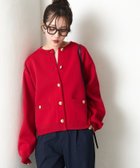 【フリークスストア/FREAK'S STORE】の金ボタン ニット カーディガン【限定展開】 25AW レッド|ID: prp329100004875430 ipo3291000000036364971