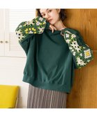 【ニコアンド/niko and】のクロシェコンビプルオーバー 人気、トレンドファッション・服の通販 founy(ファニー) ファッション Fashion レディースファッション Fashion for Women トップス・カットソー Cut & Sew Tops カジュアルプルオーバー・ニットトップス Pullovers & Knit Tops / Casual Pullovers おすすめ Recommended / Our Picks クロシェ Crochet, Knitted Lace スウェット / スエット Sweatshirt, Sweatwear バランス Balance, Style Balance フラワー Flower, Floral ボトム Bottoms, Lower Wear thumbnail グリーン|ID: prp329100004875446 ipo3291000000036365092