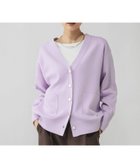 【グローバルワーク/GLOBAL WORK】のスウェットライクVネックカーディガン/601629 人気、トレンドファッション・服の通販 founy(ファニー) ファッション Fashion レディースファッション Fashion for Women トップス・カットソー Cut & Sew Tops カーディガン・羽織り Layered Style Cardigans レディースパーカー・カジュアルフーディー Casual Hoodies & Sweatshirts スウェット・クルーネックトップス Sweatshirts & Crewnecks / Relaxed Fit Sweat Tops Vネックトップス V-Neck Tops / V-Cut Neckline Shirts カーディガン Cardigan, Knitwear シンプル Simple, Minimal スウェット / スエット Sweatshirt, Sweatwear ポケット Pocket, Pocket Detail メタル Metal, Metal Parts ビジネス 仕事 通勤 Business / Work / Commuting 春 Spring 羽織 Haori, Light Jacket thumbnail 限定ラベンダー93|ID: prp329100004875494 ipo3291000000036365407