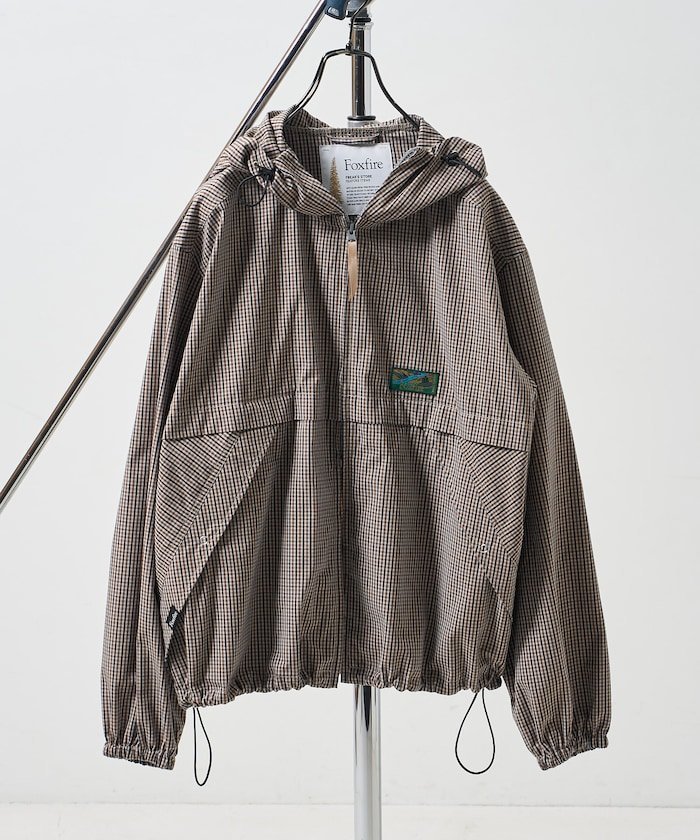 【フリークスストア/FREAK'S STORE】のFoxfire 別注 Zip Hoody ジップフーディー パーカー 全3色 インテリア・キッズ・メンズ・レディースファッション・服の通販 founy(ファニー) 　ファッション　Fashion　レディースファッション　Fashion for Women　トップス・カットソー　Cut & Sew Tops　レディースパーカー・カジュアルフーディー　Casual Hoodies & Sweatshirts　2026年　2026　スペシャル　Special, Limited Edition　チェック　Check, Plaid, Tartan　ドローコード　Drawcord, Drawstring Cord　バランス　Balance, Style Balance　パーカー　Hoodie, Parka　別注　Limited Edition, Custom Order　夏　Summer　春　Spring　S/S・春夏　SS, Spring/Summer, Warm Season　ベージュ|ID: prp329100004875559 ipo3291000000036365874