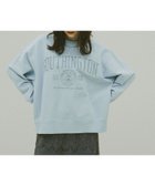 【グローバルワーク/GLOBAL WORK】のピグメント刺繍ロゴプルオーバー/608260 人気、トレンドファッション・服の通販 founy(ファニー) ファッション Fashion レディースファッション Fashion for Women トップス・カットソー Cut & Sew Tops カジュアルプルオーバー・ニットトップス Pullovers & Knit Tops / Casual Pullovers インナー Innerwear スウェット / スエット Sweatshirt, Sweatwear ストライプ Stripe, Striped Pattern デニム Denim, Jeans Material 人気 Popular, Best Seller フォルム Silhouette, Form ワイド Wide, Wide Fit おすすめ Recommended / Our Picks 夏 Summer thumbnail ペールサックス82|ID: prp329100004875582 ipo3291000000036366023