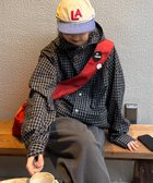 【チャオパニックティピー/CIAOPANIC TYPY】の【UNISEX】チェックフードシャウター 人気、トレンドファッション・服の通販 founy(ファニー) ファッション Fashion レディースファッション Fashion for Women ショルダー Shoulder, Shoulder Strap チェック Check, Plaid, Tartan ドロップ Drop Shoulder, Dropped Style パーカー Hoodie, Parka 羽織 Haori, Light Jacket ユニセックス Unisex, Genderless リラックス Relax, Relaxed Fit ワイド Wide, Wide Fit おすすめ Recommended / Our Picks thumbnail ブラック|ID: prp329100004875586 ipo3291000000036366064