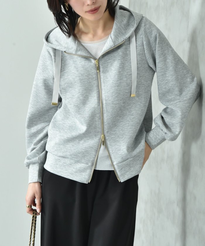 【インタープラネット/INTERPLANET】のダンボールZIPパーカー インテリア・キッズ・メンズ・レディースファッション・服の通販 founy(ファニー) https://founy.com/ ファッション Fashion レディースファッション Fashion for Women トップス・カットソー Cut & Sew Tops レディースパーカー・カジュアルフーディー Casual Hoodies & Sweatshirts エアリー Airy Texture コンパクト Compact, Small Size スリーブ Sleeve, Long Sleeve / Short Sleeve パーカー Hoodie, Parka ベーシック Basic, Essential 切替 Switching, Contrast Panel 軽量 Lightweight, Ultra Light |ID: prp329100004875590 ipo3291000000036366083