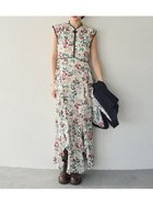 【リリーブラウン/Lily Brown】の【LILY BROWN×KEITA MARUYAMA】ボタニカルチェリー柄ワンピース 人気、トレンドファッション・服の通販 founy(ファニー) ファッション Fashion レディースファッション Fashion for Women ワンピース Dresses インナー Innerwear シェイプ Shape, Slim Fit スマート Smart, Elegant スリット Slit, Slit Detail パイピング Piping, Trim Design フリル Frill, Ruffle フロント Front, Front Design プリント Print, Printed Pattern ロマンティック Romantic, Feminine Style エレガント 上品 Elegant thumbnail WHT[001]|ID: prp329100004875598 ipo3291000000036366144