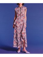 【リリーブラウン/Lily Brown】の【LILY BROWN×KEITA MARUYAMA】ボタニカルチェリー柄ワンピース 人気、トレンドファッション・服の通販 founy(ファニー) ファッション Fashion レディースファッション Fashion for Women ワンピース Dresses インナー Innerwear シェイプ Shape, Slim Fit スマート Smart, Elegant スリット Slit, Slit Detail パイピング Piping, Trim Design フリル Frill, Ruffle フロント Front, Front Design プリント Print, Printed Pattern ロマンティック Romantic, Feminine Style エレガント 上品 Elegant thumbnail BLU[086]|ID: prp329100004875598 ipo3291000000036366146