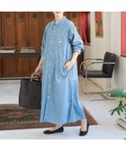 【フリークスストア/FREAK'S STORE】の別注FLARE MAXI ONEPIECE【WEB限定】 25AW 人気、トレンドファッション・服の通販 founy(ファニー) ファッション Fashion レディースファッション Fashion for Women インナー Innerwear サロペット Overalls, Salopette ジャケット Jacket, Outerwear スペシャル Special, Limited Edition スリット Slit, Slit Detail デニム Denim, Jeans Material ボトム Bottoms, Lower Wear ボーダー Border, Stripe 別注 Limited Edition, Custom Order 羽織 Haori, Light Jacket マキシ Maxi, Full Length マニッシュ Mannish, Boyish ロング Long, Long-Length おすすめ Recommended / Our Picks 2025年 2025 2025-2026秋冬・A/W Autumn/Winter 2025–26 AW25–26 thumbnail サックスブルー(淡色USED)|ID: prp329100004875603 ipo3291000000036366178