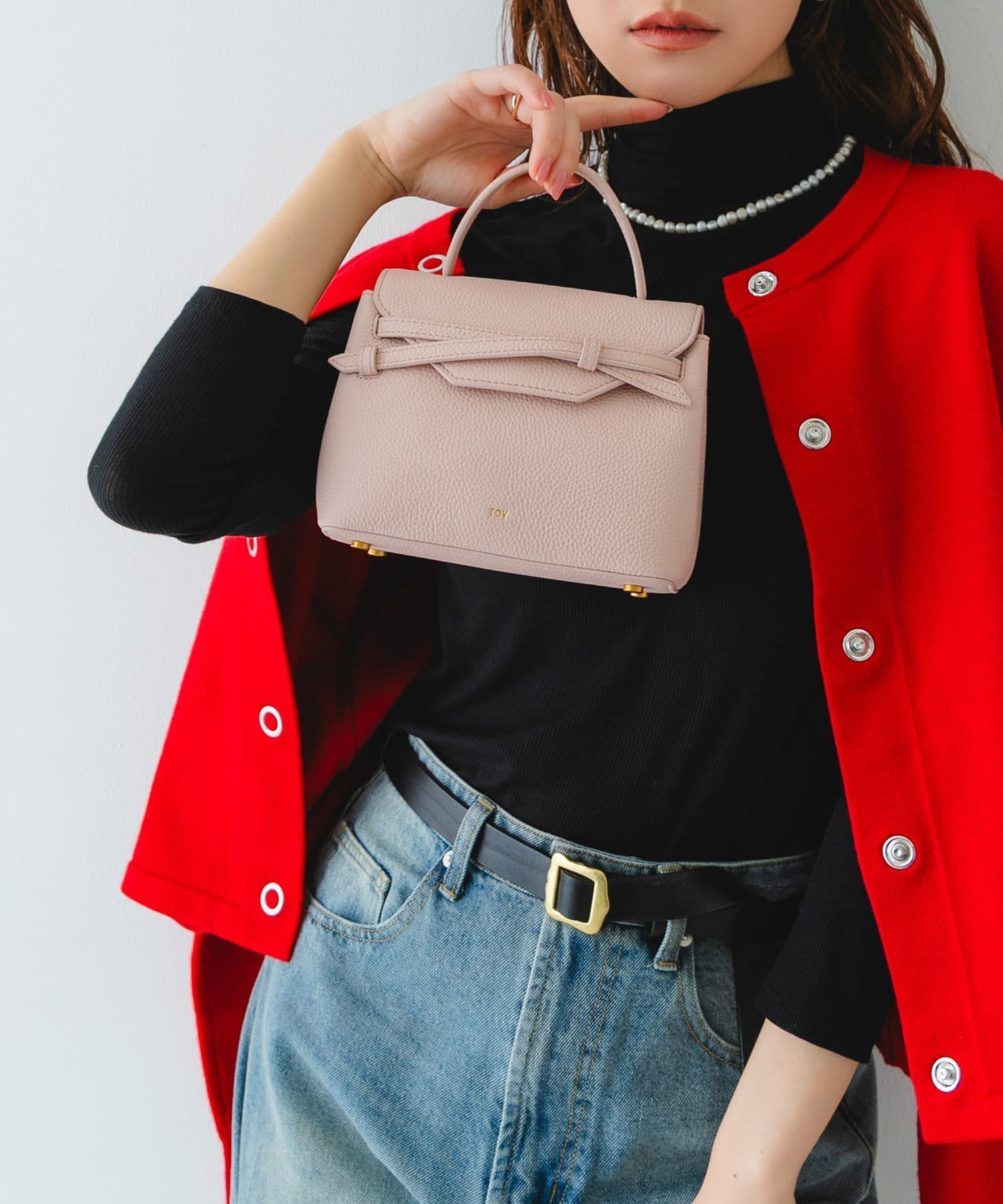 【ロデスコ/RODE SKO / URBAN RESEARCH】のtov MIMI MINI インテリア・キッズ・メンズ・レディースファッション・服の通販 founy(ファニー) 　ファッション　Fashion　レディースファッション　Fashion for Women　クラシック　Classic, Timeless Style　コンパクト　Compact, Small Size　スマート　Smart, Elegant　フォルム　Silhouette, Form　ラップ　Wrap, Wrap Design　リボン　Ribbon, Bow　S/S・春夏　SS, Spring/Summer, Warm Season　夏　Summer　エレガント 上品　Elegant　2026年　2026　ライトピンク|ID: prp329100004875650 ipo3291000000036366529