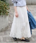 【スローブ イエナ/SLOBE IENA】の《WEB限定/追加2 》コットンボイルケミカルレーススカート 人気、トレンドファッション・服の通販 founy(ファニー) ファッション Fashion レディースファッション Fashion for Women スカート Skirts 2026年 2026 おすすめ Recommended / Our Picks インド Indian Textile ケミカル Chemical, Chemical Wash レース Lace, Lace Fabric thumbnail ホワイト|ID: prp329100004875685 ipo3291000000036366768