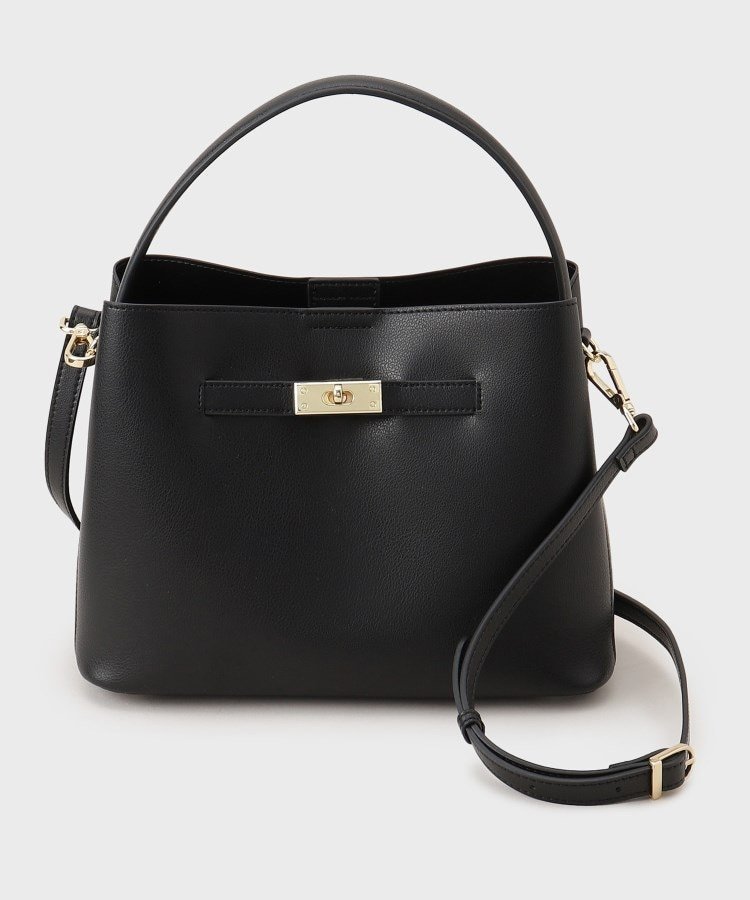 【アンタイトル/UNTITLED】の【追加/新色】エアリーワンハンドルバッグ インテリア・キッズ・メンズ・レディースファッション・服の通販 founy(ファニー) 　ファッション　Fashion　レディースファッション　Fashion for Women　バッグ　Bags　ショルダー　Shoulder, Shoulder Strap　シンプル　Simple, Minimal　スタイリッシュ　Stylish, Fashionable　スマート　Smart, Elegant　フォーマル　Formal, Dressy　ポケット　Pocket, Pocket Detail　メタル　Metal, Metal Parts　モチーフ　Motif, Design Theme　リラックス　Relax, Relaxed Fit　軽量　Lightweight, Ultra Light　ブラック|ID: prp329100004875693 ipo3291000000036366810