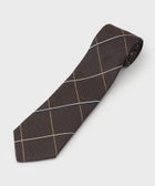 【タケオキクチ/TAKEO KIKUCHI / MEN】の【Made in JAPAN】番千鳥ウィンドペン柄 ネクタイ 人気、トレンドファッション・服の通販 founy(ファニー) ファッション Fashion メンズファッション Fashion for Men ギフト プレゼント Gift / Present スマート Smart, Elegant チェック Check, Plaid, Tartan メランジ Melange, Mixed Yarn 日本製 Made In Japan thumbnail ブラウン|ID: prp329100004875786 ipo3291000000036367379