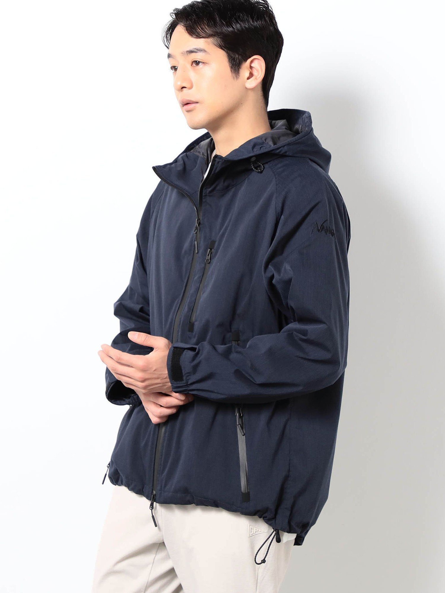 【ニコル/NICOLE / MEN】の【NANGA 別注】 日本製 ヒノックリップストップ シェルブルゾン インテリア・キッズ・メンズ・レディースファッション・服の通販 founy(ファニー) 　ファッション　Fashion　メンズファッション　Fashion for Men　アウトドア　Outdoor Clothing　インナー　Innerwear　春　Spring　秋　Autumn　軽量　Lightweight, Ultra Light　ジャケット　Jacket, Outerwear　スウェット / スエット　Sweatshirt, Sweatwear　スラックス　Slacks, Dress Pants　デニム　Denim, Jeans Material　ドローコード　Drawcord, Drawstring Cord　バランス　Balance, Style Balance　フィット　Fit, Slim Fit　フォルム　Silhouette, Form　ブルゾン　Blouson, Bomber Jacket　ポケット　Pocket, Pocket Detail　別注　Limited Edition, Custom Order　リップ　Lip, Lip Motif　ワイヤー　Wire, Wired Bra　日本製　Made In Japan　旅行　Travel　67ネイビー|ID: prp329100004875804 ipo3291000000036367511