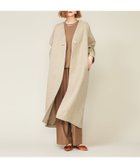 【ユナイテッドアローズ/UNITED ARROWS】のconte ツイード ノーカラーコート 人気、トレンドファッション・服の通販 founy(ファニー) ファッション Fashion レディースファッション Fashion for Women アウター Coat / Outerwear Collection コート・ロングコート・ピーコート Long Coats, Peacoats & More ショルダー Shoulder, Shoulder Strap シルク Silk, 100% Silk ツイード Twill, Twill Weave ドロップ Drop Shoulder, Dropped Style リラックス Relax, Relaxed Fit ロング Long, Long-Length アウトレット Outlet / Clearance thumbnail BEIGE|ID: prp329100004875825 ipo3291000000036367662