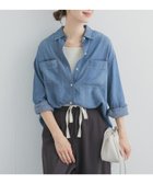 【アーバンリサーチ ドアーズ/URBAN RESEARCH DOORS】のシアーデニムシャツ 人気、トレンドファッション・服の通販 founy(ファニー) ファッション Fashion レディースファッション Fashion for Women トップス・カットソー Cut & Sew Tops シャツ・ブラウス・オフィスカジュアル Elegant Blouses & Button-Ups 2026年 2026 インナー Innerwear シンプル Simple, Minimal スウェット / スエット Sweatshirt, Sweatwear デニム Denim, Jeans Material ロング Long, Long-Length エレガント 上品 Elegant 冬 Winter / This Winter 夏 Summer 春 Spring S/S・春夏 SS, Spring/Summer, Warm Season 秋 Autumn thumbnail インディゴブルー|ID: prp329100004875860 ipo3291000000036367863