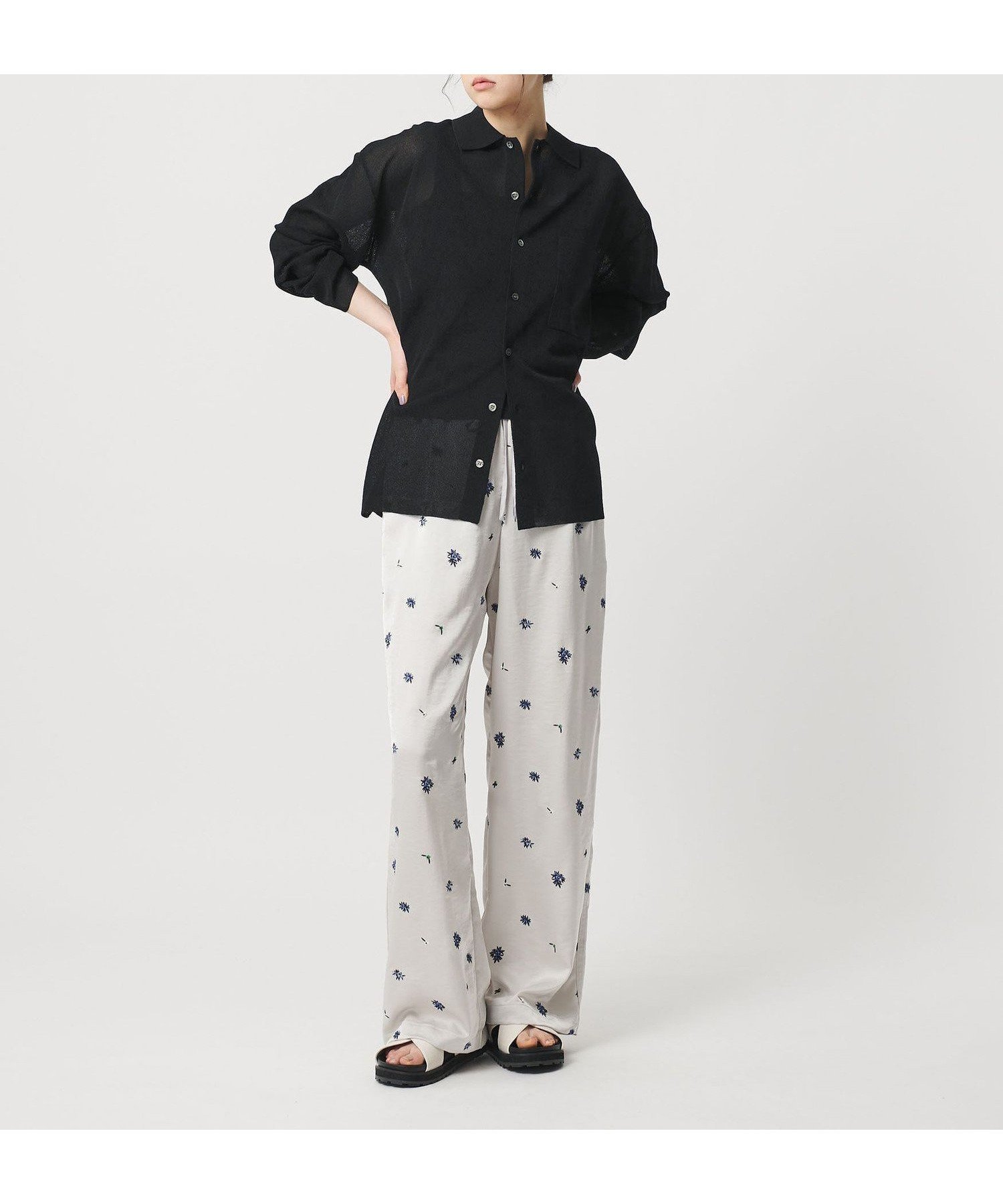 【ビューティ&ユース ユナイテッドアローズ/BEAUTY&YOUTH / UNITED ARROWS】のミラノリブ シャツカーディガン ウォッシャブル インテリア・キッズ・メンズ・レディースファッション・服の通販 founy(ファニー) 　ファッション　Fashion　レディースファッション　Fashion for Women　トップス・カットソー　Cut & Sew Tops　カーディガン・羽織り　Layered Style Cardigans　シャツ・ブラウス・オフィスカジュアル　Elegant Blouses & Button-Ups　インナー　Innerwear　ウォッシャブル　Machine Washable　カーディガン　Cardigan, Knitwear　シアー　Sheer, See-Through　シンプル　Simple, Minimal　トレンド　Trend, Trending Now　フィット　Fit, Slim Fit　フォルム　Silhouette, Form　ボトム　Bottoms, Lower Wear　ポケット　Pocket, Pocket Detail　ミラノリブ　Milano Rib, Milano Stitch　リラックス　Relax, Relaxed Fit　おすすめ　Recommended / Our Picks　エレガント 上品　Elegant　BLACK|ID: prp329100004875862 ipo3291000000036367885