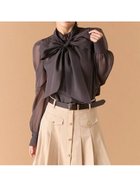 【リリーブラウン/Lily Brown】のビックボウタイブラウス CGRY[007]|ID: prp329100004875921 ipo3291000000036368314