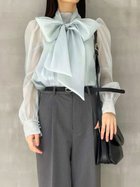 【リリーブラウン/Lily Brown】のビックボウタイブラウス MNT[021]|ID: prp329100004875921 ipo3291000000036368316