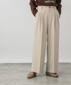 【グローバルワーク/GLOBAL WORK】のお手入れラクラクセットアップ/ワイドパンツ/611216 人気、トレンドファッション・服の通販 founy(ファニー) ファッション Fashion レディースファッション Fashion for Women セットアップ Matching Sets レディースパンツ・ボトムス Pants & Trousers / Bottoms インナー Innerwear 春 Spring ジャケット Jacket, Outerwear ストレッチ Stretch, Stretchy Fabric セットアップ Set-Up, Coordinated Outfit センター Center, Center Line トレンド Trend, Trending Now フロント Front, Front Design ワイド Wide, Wide Fit おすすめ Recommended / Our Picks セレモニー Ceremony ビジネス 仕事 通勤 Business / Work / Commuting thumbnail ライトベージュ52|ID: prp329100004875974 ipo3291000000036368681