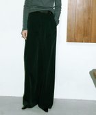 【アダム エ ロペ/ADAM ET ROPE'】の【EMOELLE】バイカラードレスパンツ ブラック(01)|ID: prp329100004875977 ipo3291000000036368696