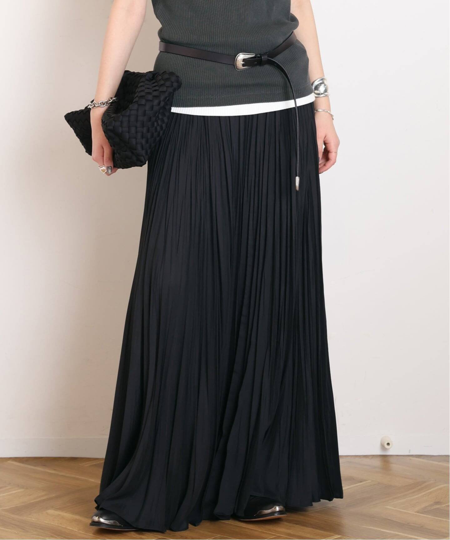 【エーピーストゥディオ/AP STUDIO】のプリーツスカート 人気、トレンドファッション・服の通販 founy(ファニー) 　ファッション　Fashion　レディースファッション　Fashion for Women　スカート　Skirts　プリーツスカート / 上品フェミニンスタイル　Pleated Skirts　とろみ　Fluid, Flowy Fabric　スマート　Smart, Elegant　プリーツ　Pleats, Pleated　ランダム　Random, Irregular　リラックス　Relax, Relaxed Fit　エレガント 上品　Elegant　 other-1|ID: prp329100004876003 ipo3291000000036368852