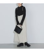【ビームス ウイメン/BEAMS】のキャミクリンクルスカート * プルオーバーニット(セットアイテム) 人気、トレンドファッション・服の通販 founy(ファニー) ファッション Fashion レディースファッション Fashion for Women スカート Skirts ウェーブ Wavy Pattern キャミ Camisole, Cami Top コンパクト Compact, Small Size ストレート Straight, Straight Cut ハイネック High Neck, Mock Neck フィット Fit, Slim Fit ラップ Wrap, Wrap Design リボン Ribbon, Bow ワッシャー Washer, Crinkled Finish おすすめ Recommended / Our Picks thumbnail BLACK×BEIGE|ID: prp329100004876045 ipo3291000000036369110