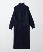 【ユナイテッドアローズ/UNITED ARROWS】のフェザーベスト+ハイネックワンピース A DAY IN THE LIFE 人気、トレンドファッション・服の通販 founy(ファニー) ファッション Fashion レディースファッション Fashion for Women アウター Coat / Outerwear Collection 畦 Ribbed Knit トレンド Trend, Trending Now ネックレス Necklace, Pendant Necklace ハイネック High Neck, Mock Neck バランス Balance, Style Balance フェザー Feather, Feather Detail フェザーヤーン Feather Yarn, Fluffy Yarn ベスト Vest, Waistcoat ロング Long, Long-Length アウトレット Outlet / Clearance ビジネス 仕事 通勤 Business / Work / Commuting thumbnail NAVY|ID: prp329100004876052 ipo3291000000036369167