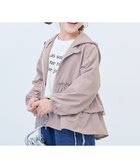 【デビロック/devirock / KIDS】の【水はじく】 撥水ナイロン フードが取り外せる フリル ウインドブレーカー 26SS 人気、トレンドファッション・服の通販 founy(ファニー) ファッション Fashion キッズファッション Fashion for Kids フリル Frill, Ruffle おすすめ Recommended / Our Picks 2026年 2026 thumbnail ピンクベージュ|ID: prp329100004877076 ipo3291000000036379661