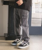【グローバルワーク/GLOBAL WORK / KIDS】のスゴラクストレッチカーゴパンツ/キッズ/611237 人気、トレンドファッション・服の通販 founy(ファニー) ファッション Fashion キッズファッション Fashion for Kids ボトムス Bottoms アウトドア Outdoor Clothing カーディガン Cardigan, Knitwear シンプル Simple, Minimal スウェット / スエット Sweatshirt, Sweatwear スタイリッシュ Stylish, Fashionable ストレッチ Stretch, Stretchy Fabric ワイド Wide, Wide Fit 吸水 Absorbent, Quick-Dry thumbnail ブラックデニム10|ID: prp329100004877085 ipo3291000000036379784